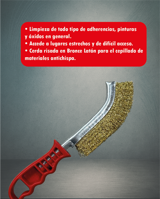 Grata Cepillo SPID - Mango Plástico - Manual - Fecin