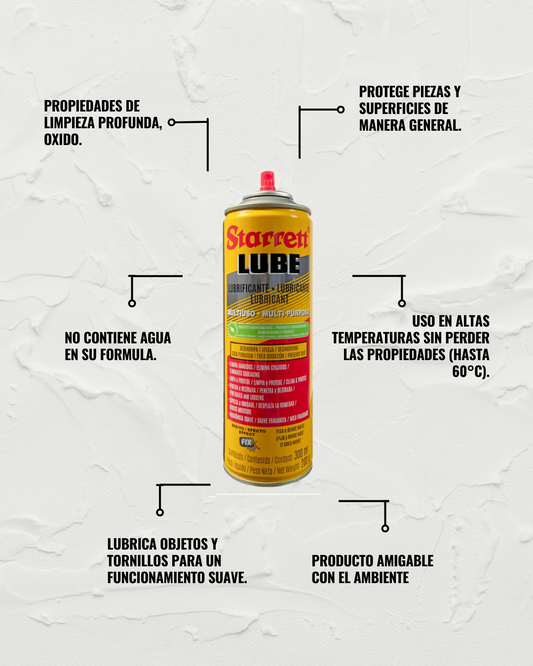 Aceite Micro Lubricante Aerosol LUB - STARRETT