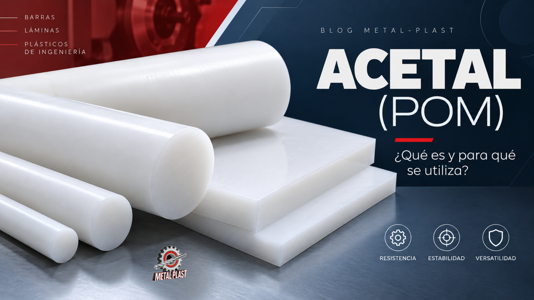 ¿Qué es el Acetal (POM) y para qué se utiliza?