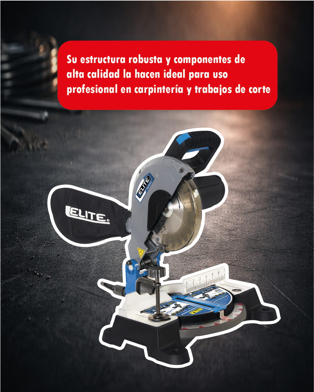Acolilladora Profesional 7-1/4" – Elite