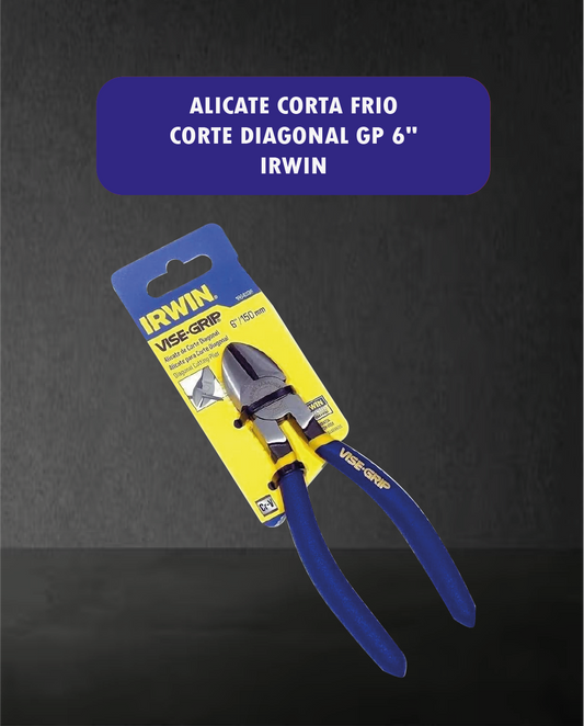Alicate Corta Frío Corte Diagonal GP 6" – Irwin