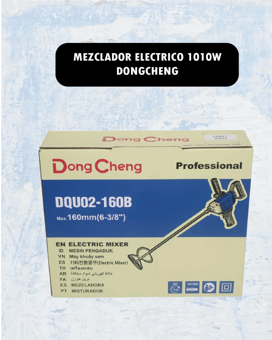 Mezclador Eléctrico 1010W – DongCheng
