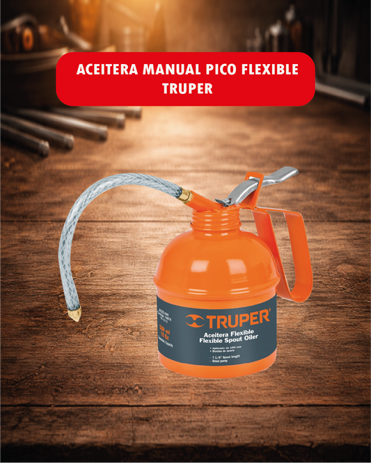 Aceitera Manual Pico Flexible – Truper