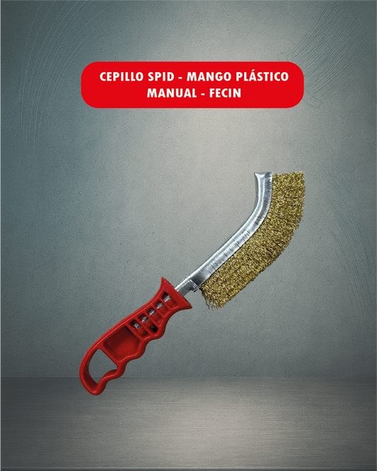Grata Cepillo SPID - Mango Plástico - Manual - Fecin