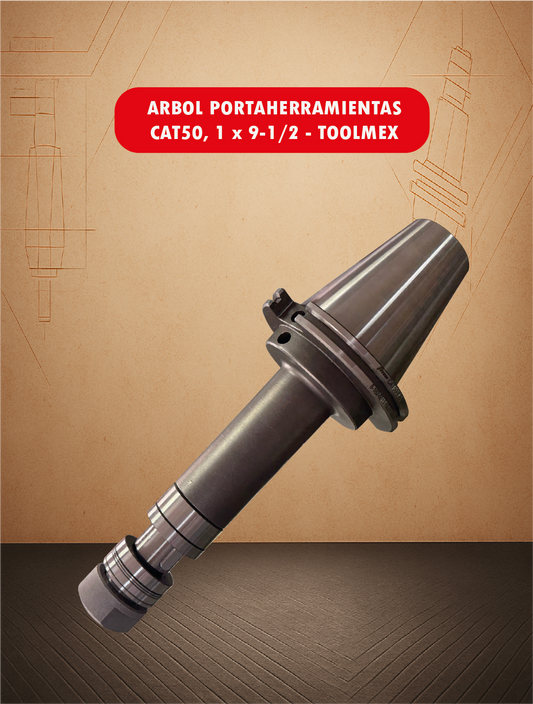 Árbol Portaherramienta CAT50 – Toolmex