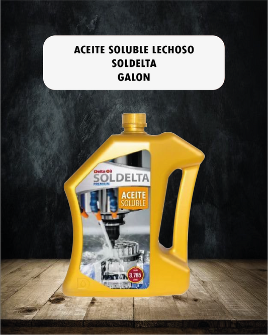 Aceite soluble lechoso – Galón – Soldelta