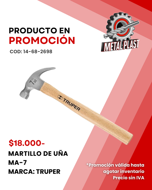 Martillo de Uña MA-7 - TRUPER