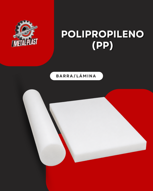 Polipropileno (PP) Grado Mecánico - Barra y Lámina - Plast