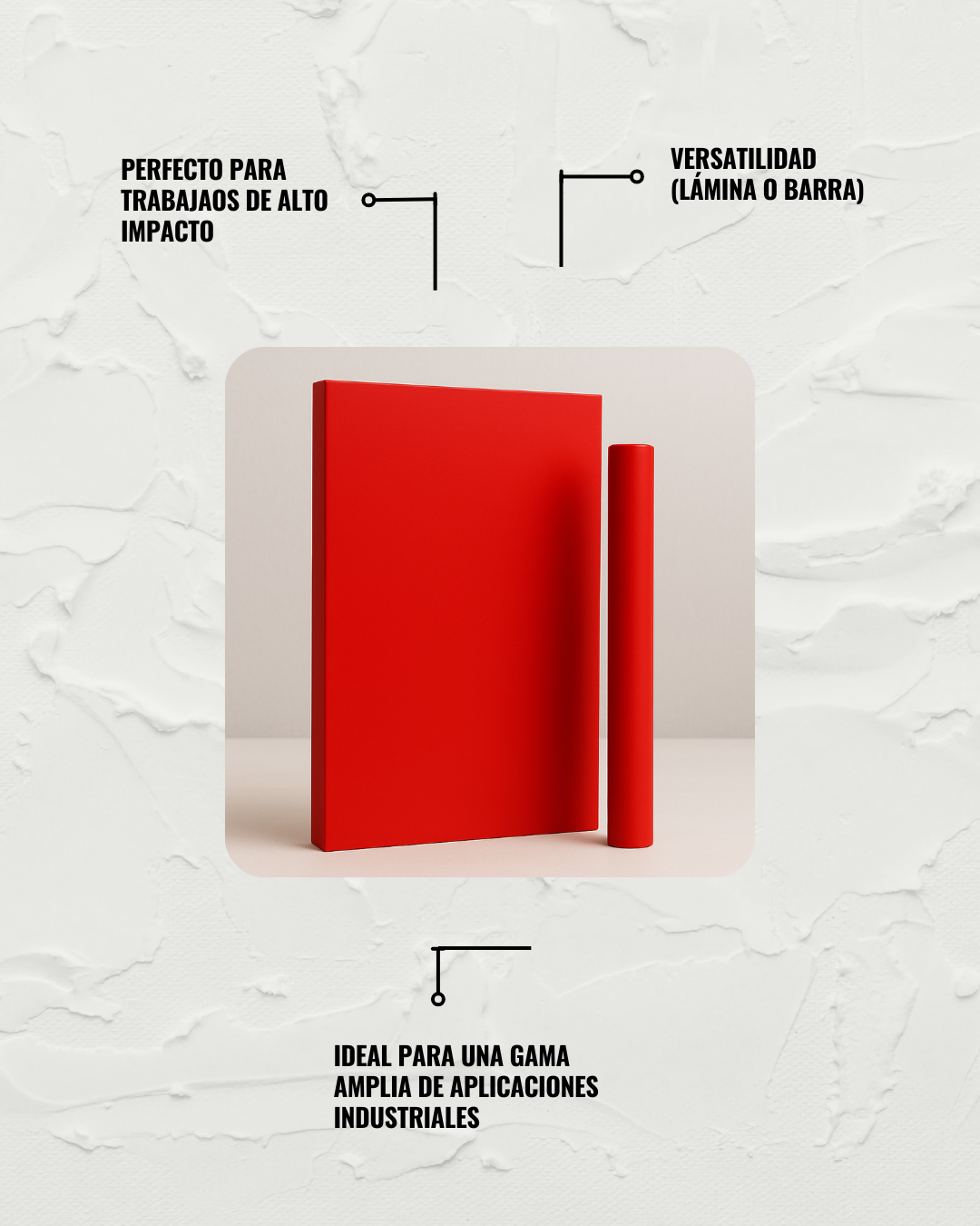 Polietileno de Alta Densidad (Empack) - Rojo
