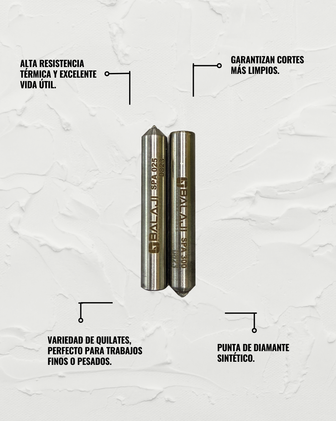 Rectificador Punta Diamante - Balaji