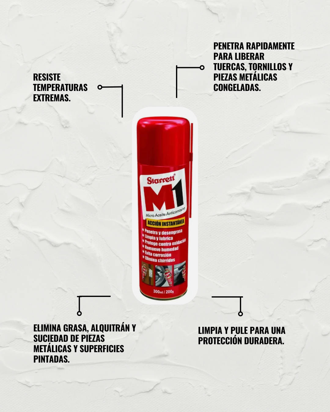 Lubricante Industrial Multipropósito M1 – Starrett